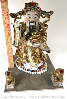 Chinese Tsai Shen Yeh Wealth God Statue