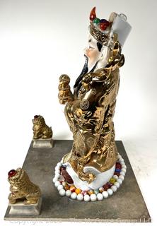 Chinese Tsai Shen Yeh Wealth God Statue