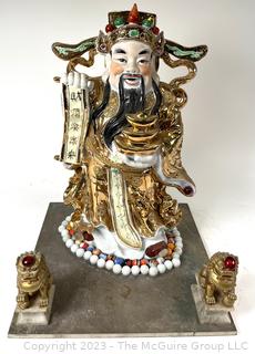 Chinese Tsai Shen Yeh Wealth God Statue