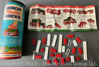 Vintage American Plastic Bricks, by Elgo Plastics Inc