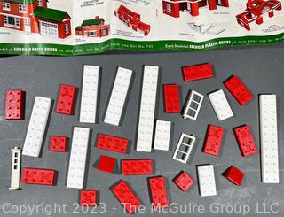 Vintage American Plastic Bricks, by Elgo Plastics Inc