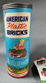 Vintage American Plastic Bricks, by Elgo Plastics Inc