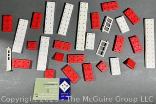 Vintage American Plastic Bricks, by Elgo Plastics Inc