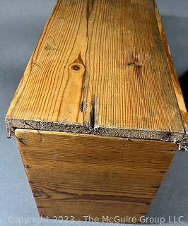 Four (4) Wood Boxes and Crates.