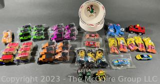 Large Collection of Promotional Toys and Bowls