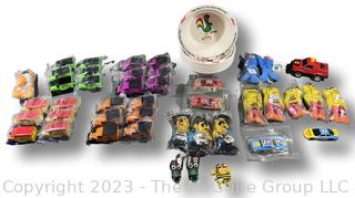 Large Collection of Promotional Toys and Bowls