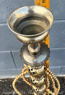 Brass Pierced Hookah Pipe