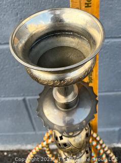 Brass Pierced Hookah Pipe