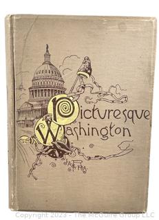 Picturesque Washington: Pen and Pencil Sketches by Joseph West Moore, 1888 Book