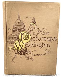 Picturesque Washington: Pen and Pencil Sketches by Joseph West Moore, 1888 Book