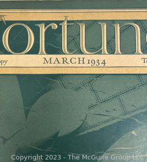 Fortune Magazine March 1934