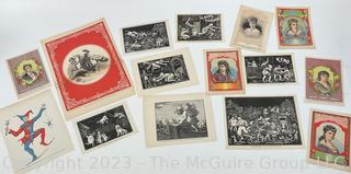 Assortment of Late 19th c Electrotype Stock Cuts from Catalogue