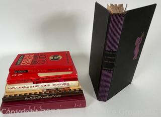 Six (6) Vintage Bar and Wine Books Including Esquire's Handbook for Hosts, 1949