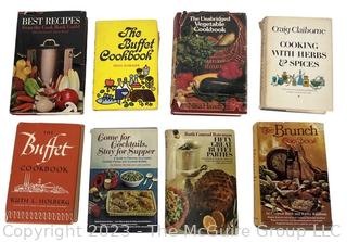 Eight (8) Vintage Cook Books