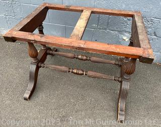 Table Base Only  38 x 27 x 28"