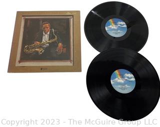 Jazz Vinyl Record Album: John Coltrane (1974/1975) - The Gentle Side Of John Coltrane - 2Lp - MCA Records MCA2-4136