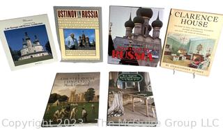 Six (6) Books On Russia And Architecture