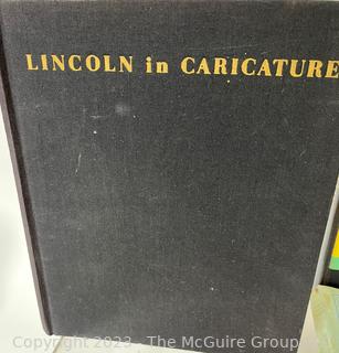 Selection of books: Lincoln; Hiroshima; Waterways; Trains, Roma; Old Toruaine (France)