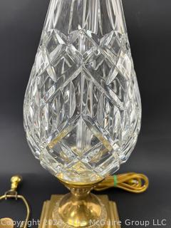 Waterford Crystal Table Lamp with Shade