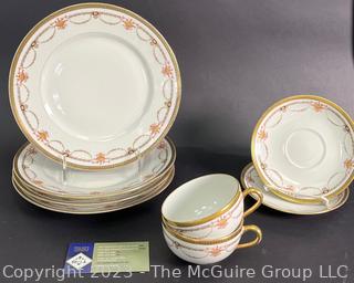 Eight (8) Pieces of Limoges China L. Bernardaud & Co. 