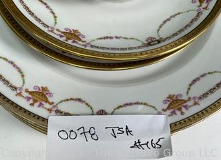 Eight (8) Pieces of Limoges China L. Bernardaud & Co. 