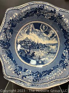 Assortment of Transferware includes Wedgwood Spode Johnson Bros. 
