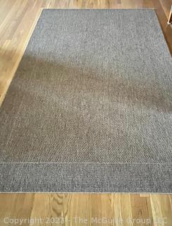 Woven Rug, Made in Belgium 60 x 98"