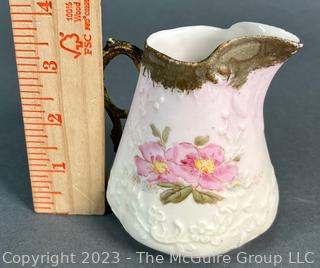 Victorian Hand Painted Small Pitcher circa 1890's