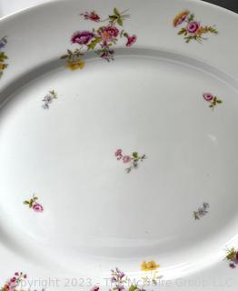 Five (5) Platters L. Bernardaud & Co. Limoges. Largest is 14 x 18"