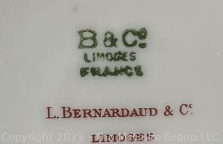 L. Bernardaud & Co. Limoges China: (11) dinner plates, (12) salad plates, (3) Cups, (5) Saucers