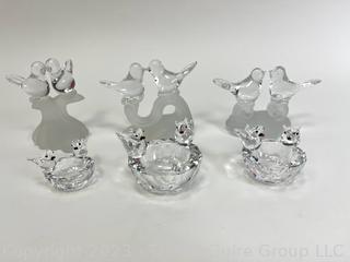 Collection of Crystal Birds