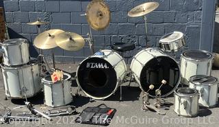 TAMA Rockstar Pro Drum Set Complete with Zildjians, Pedals & Hardware