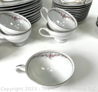 Set of Porcelain Serving Ware by Mikasa in Kensington Pattern