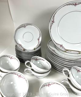 Set of Porcelain Serving Ware by Mikasa in Kensington Pattern