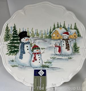 Christmas Holiday Serving Ware Including Lenox