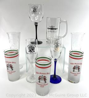 Sorority Fraternity Barware