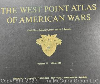 The West Point Atlas of American Wars: Volume 1 1689-1900 and Volume 2 1900-1953, West Point. Dept Of Military Art And U.S. Military Academy Book 