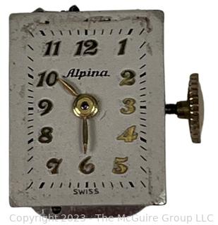 Alpina Ladies Wrist Watch in 14KT Gold Case 