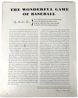 Loose Pages Of Baseball Stories/Articles