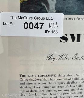 Ephemera: Magazine Article on the Smith College Girl -Undeniable and Unmistakable ~ 1960's