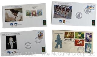 Ephemera: 1881 Puck, Cadillac, TWA, The Vatican and (4) First Day Covers (FDC's)