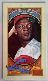 Baseball Cards of Curt Flood