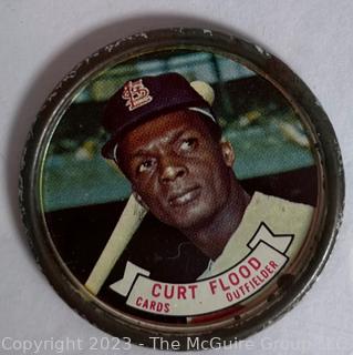 Baseball Cards of Curt Flood