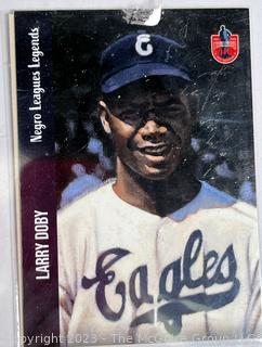 Baseball Cards: Chuck Hinton, Larry Doby, Roy Campanella, Thurman Munson and Donn Clendenon 