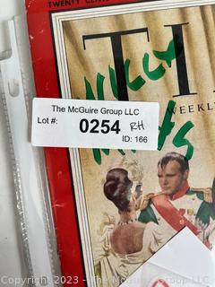 Two (2) Time Magazines Dated 1954 and 1941. Four tickets from Red Sox vs. Reds in March 2002.  Baseball card of Lou Stringer.