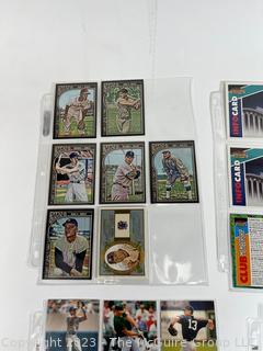 Five (5) Sleeves Of Baseball Cards including Tony Gwynn, Dave Winfield and Ron Darling