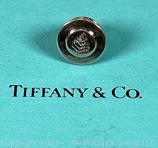 Tiffany & Co Four Seasons Hotel Sterling Silver Tac Pin with Box