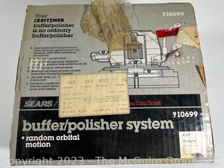 SEARS CRAFTSMAN Buffer/Polisher System 9" Model 910699 in Box