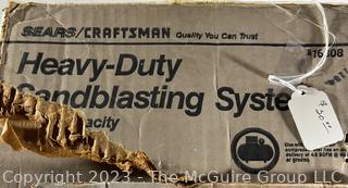 Sears Craftsman Heavy Duty Sandblasting System Model 916808 in Box