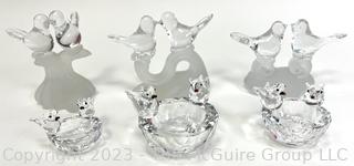 Collection of Crystal Birds